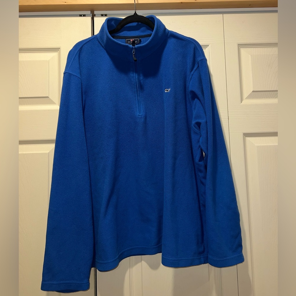 vineyard vines quarter zip fleece